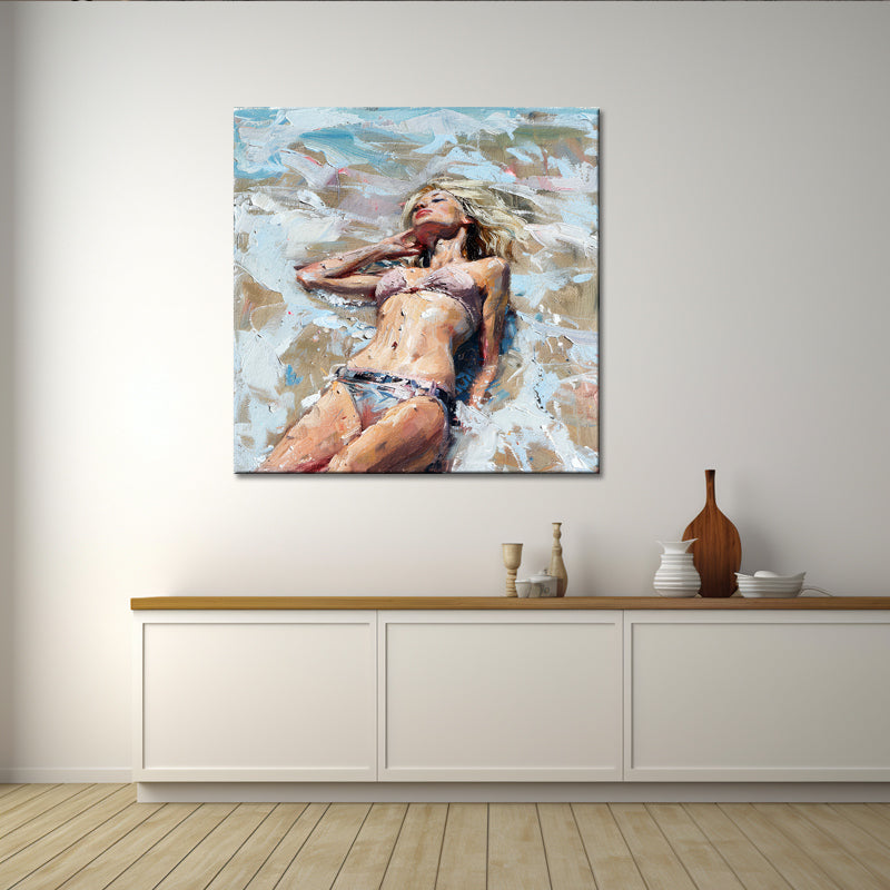 Sonnen am Strand