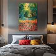 Das Unterholz im Wald von Saint-Germain - Monet