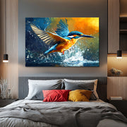 Gemälde Eisvogel II