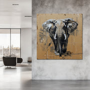 Elefant Mixed Media