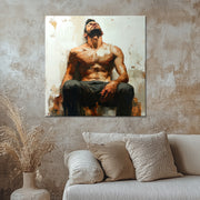 Sitzender Mann III