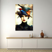 Vintage-Kunst Frau