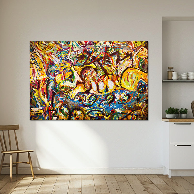 Abstrakt Nr. 2 – Jackson Pollock