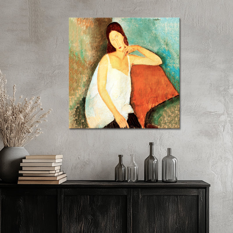 Porträt der Jeanne Hébuterne - Amedeo Modigliani