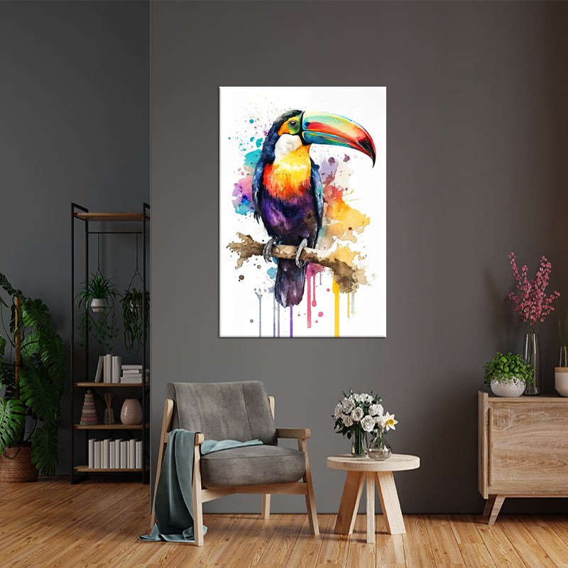 Fröhlicher Vogel