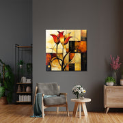 Kunst Abstrakte Blumen