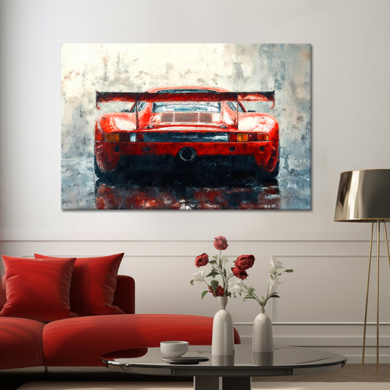 Roter Porsche 956