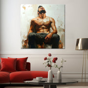 Sitzender Mann III