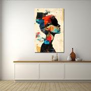 Frau in Abstrakt II