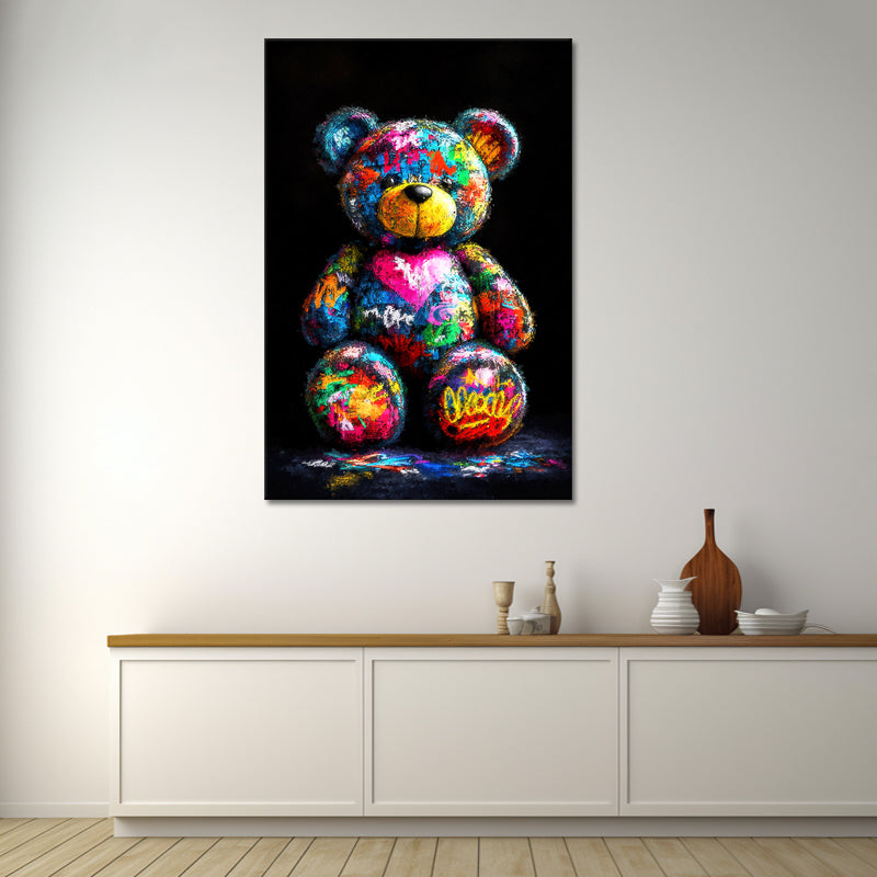 Teddybär-Gemälde III