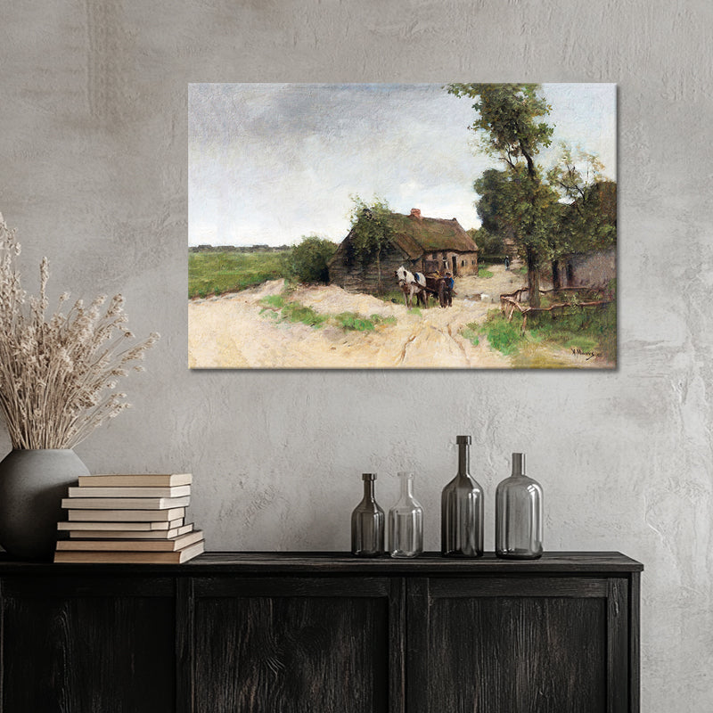 Häuschen am Sandweg - Anton Mauve