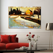 Schwabing, Wintersonne - Kandinsky
