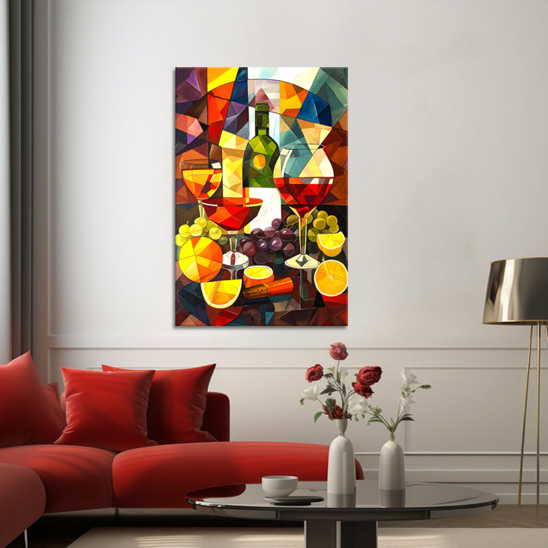 Wanddekoration Wein III