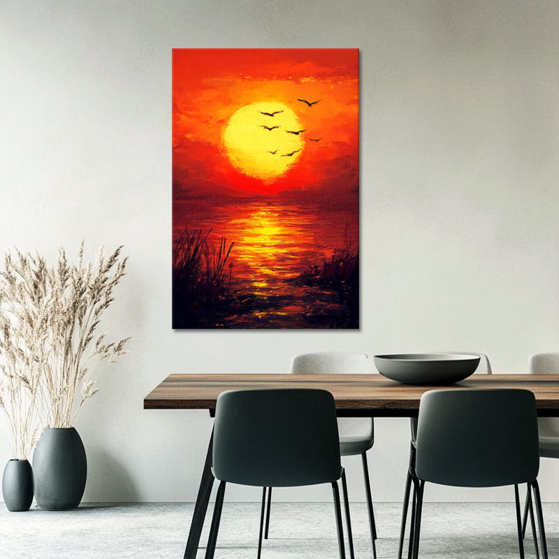 Sonnenuntergang in der Natur