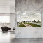 Windmühlen bei Zaandam – Monet