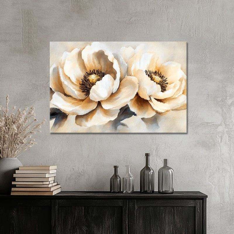 Goldene Mohnblumen Gemälde II