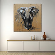 Elefant Mixed Media