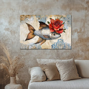 Fisch mit Rose III