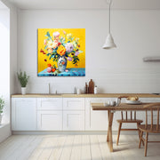 Blumen im authentischen Stil