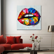 Gemälde Lippen