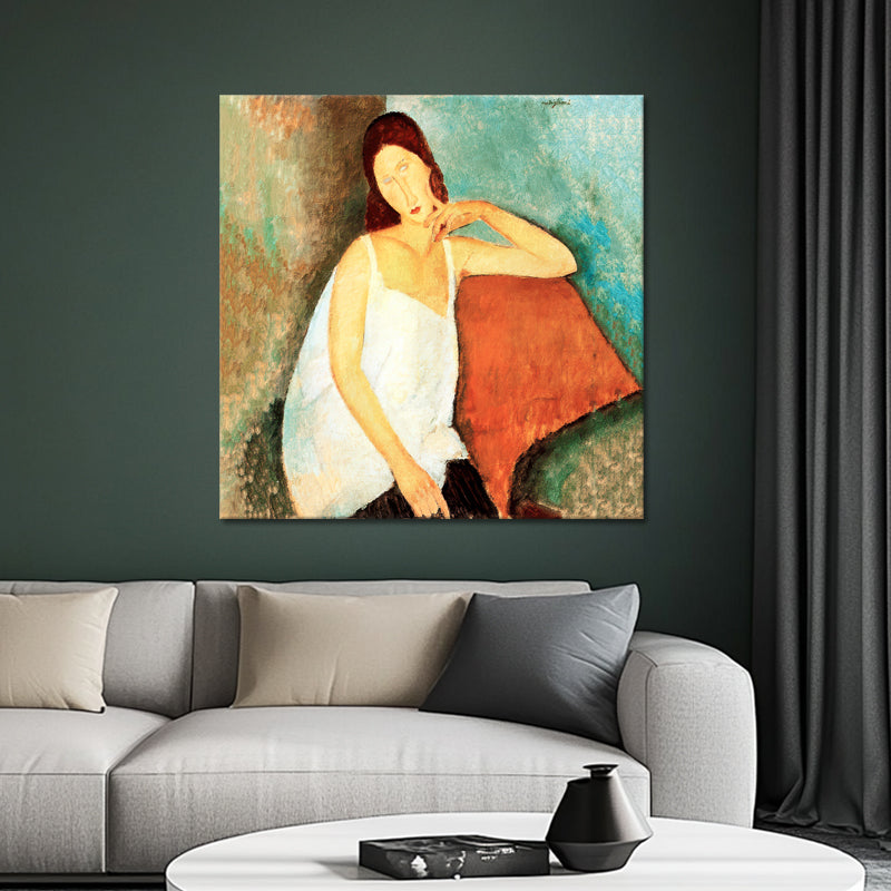 Porträt der Jeanne Hébuterne - Amedeo Modigliani