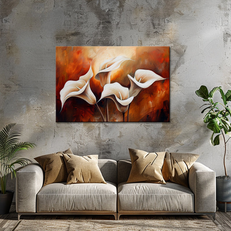 Calla-Lilien-Blumenkunst