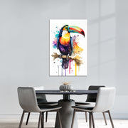 Fröhlicher Vogel