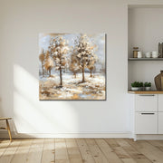 Landschaft in Sepiafarbe