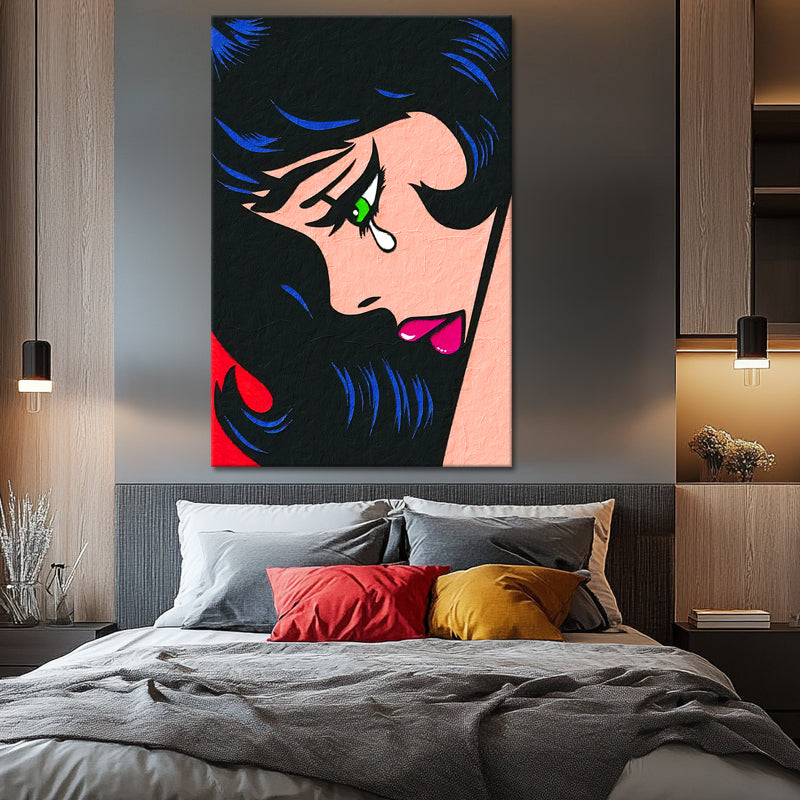 Weinende Frau - Roy Lichtenstein