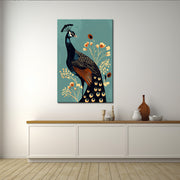 Gemälde der Pfau