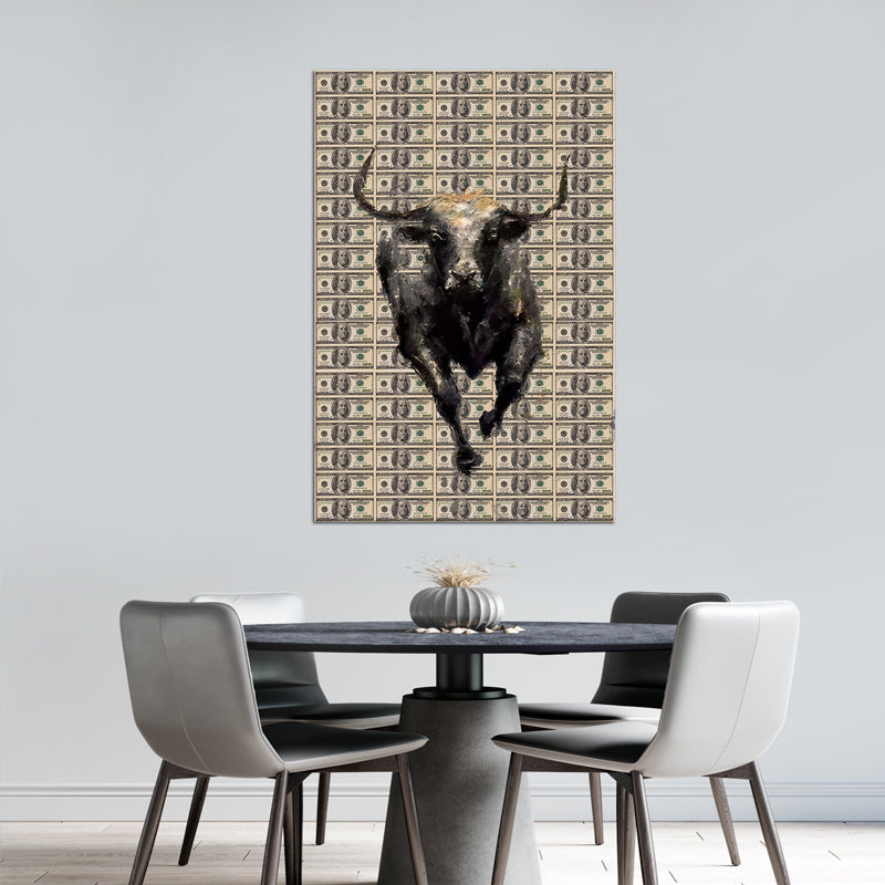 Stier-Kunstwerk