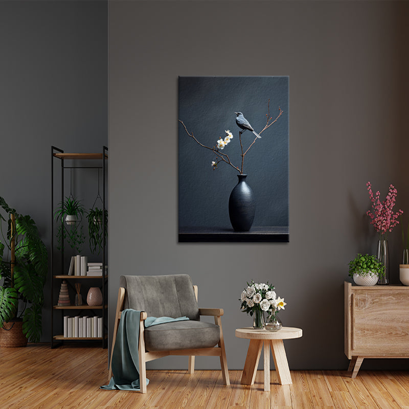 Vogel auf Ast