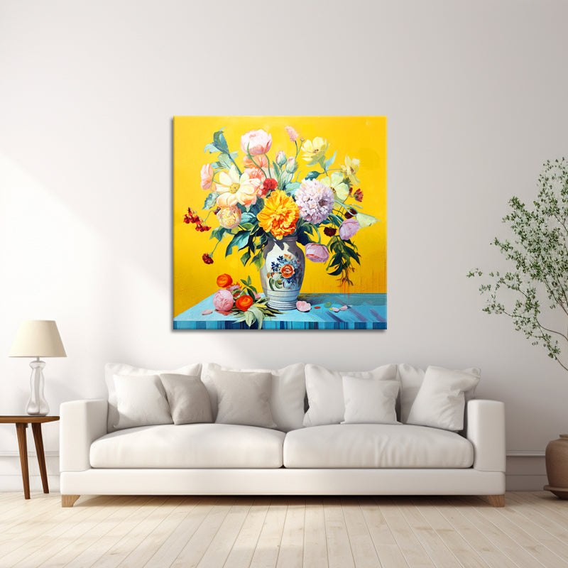 Blumen im authentischen Stil