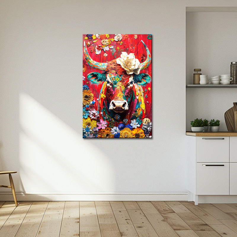 Kuh-Kunstgemälde