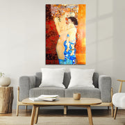 Mutter und Kind - Gustav Klimt (Inspiration)