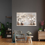 Blumen und Vase
