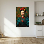 Frida Kahlo mit der Blume