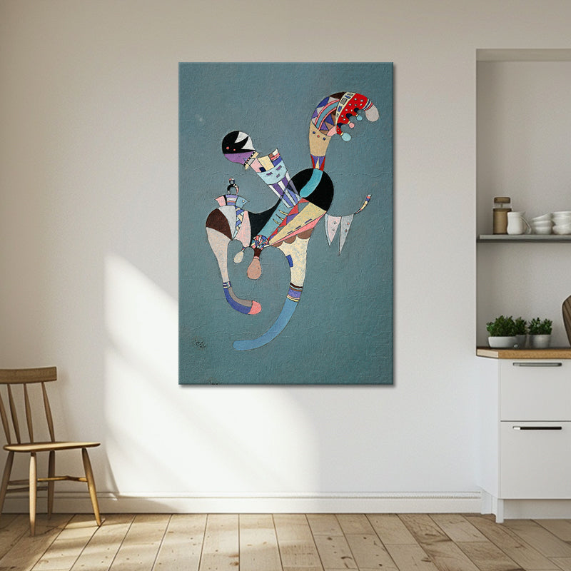 Eine schwebende Figur – Kandinsky