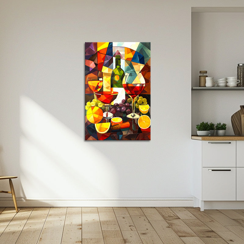 Wanddekoration Wein III