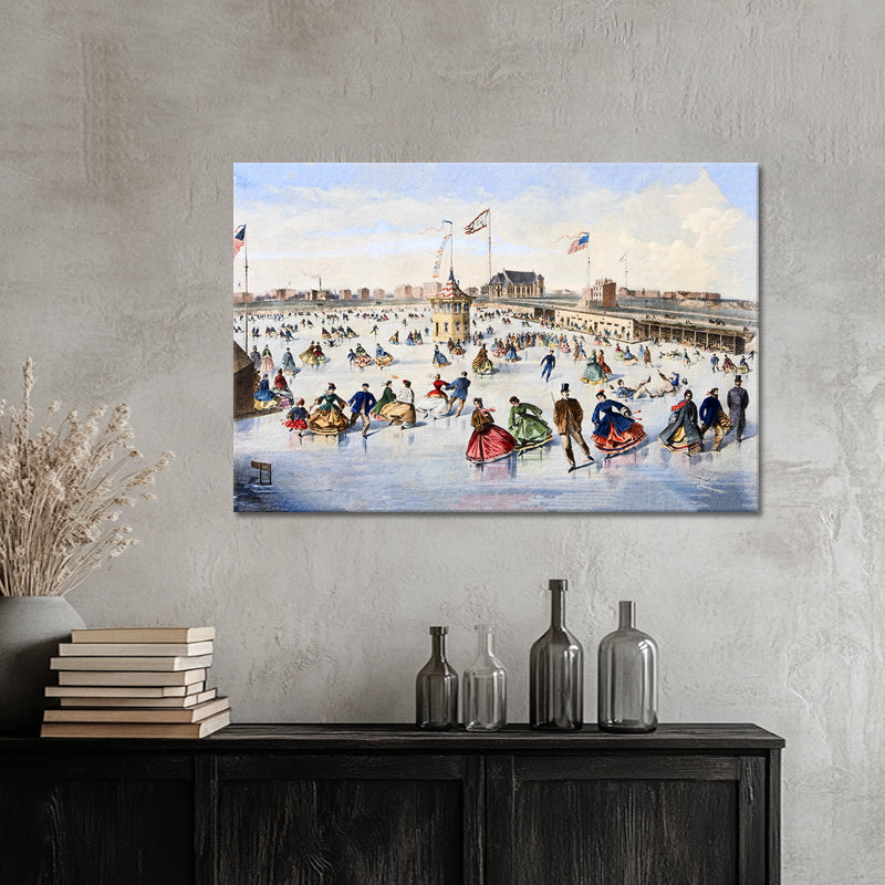 Eislaufen in New York war schon immer magisch – Winslow Homer