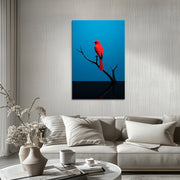 Vogel auf Ast
