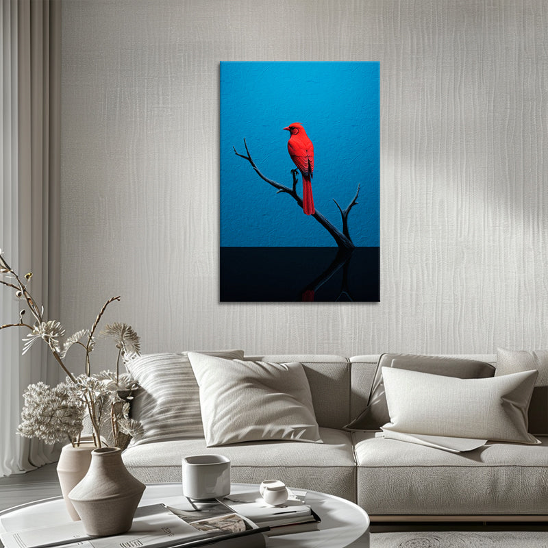 Vogel auf Ast