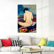 Sitzender Akt mit Kissen – Henri Matisse