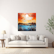 Abstrakte Landschaft