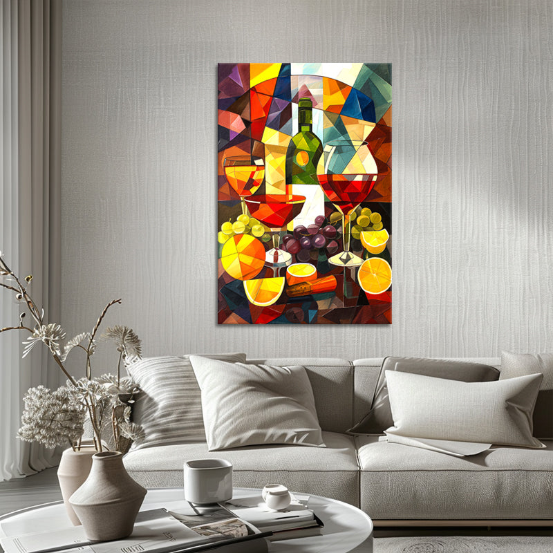 Wanddekoration Wein III