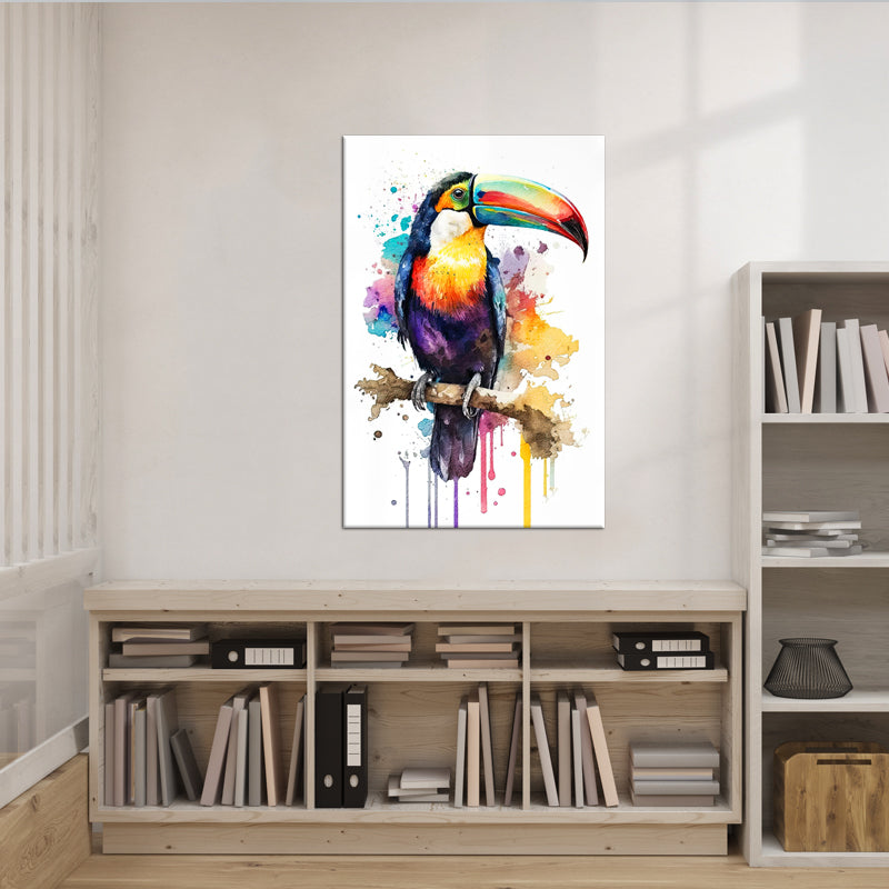Fröhlicher Vogel