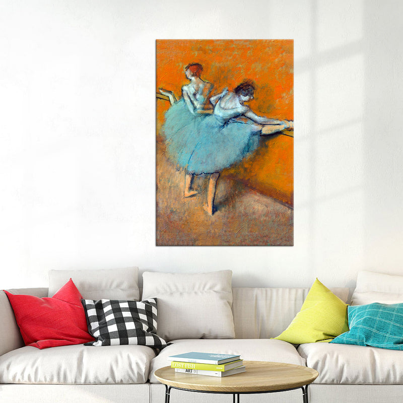 Tänzerinnen an der Ballettstange – Edgar Degas