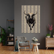Stier-Kunstwerk