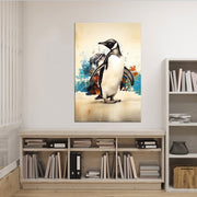 Pinguin-Gemälde