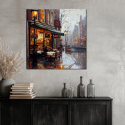 Café-Terrasse in Amsterdam